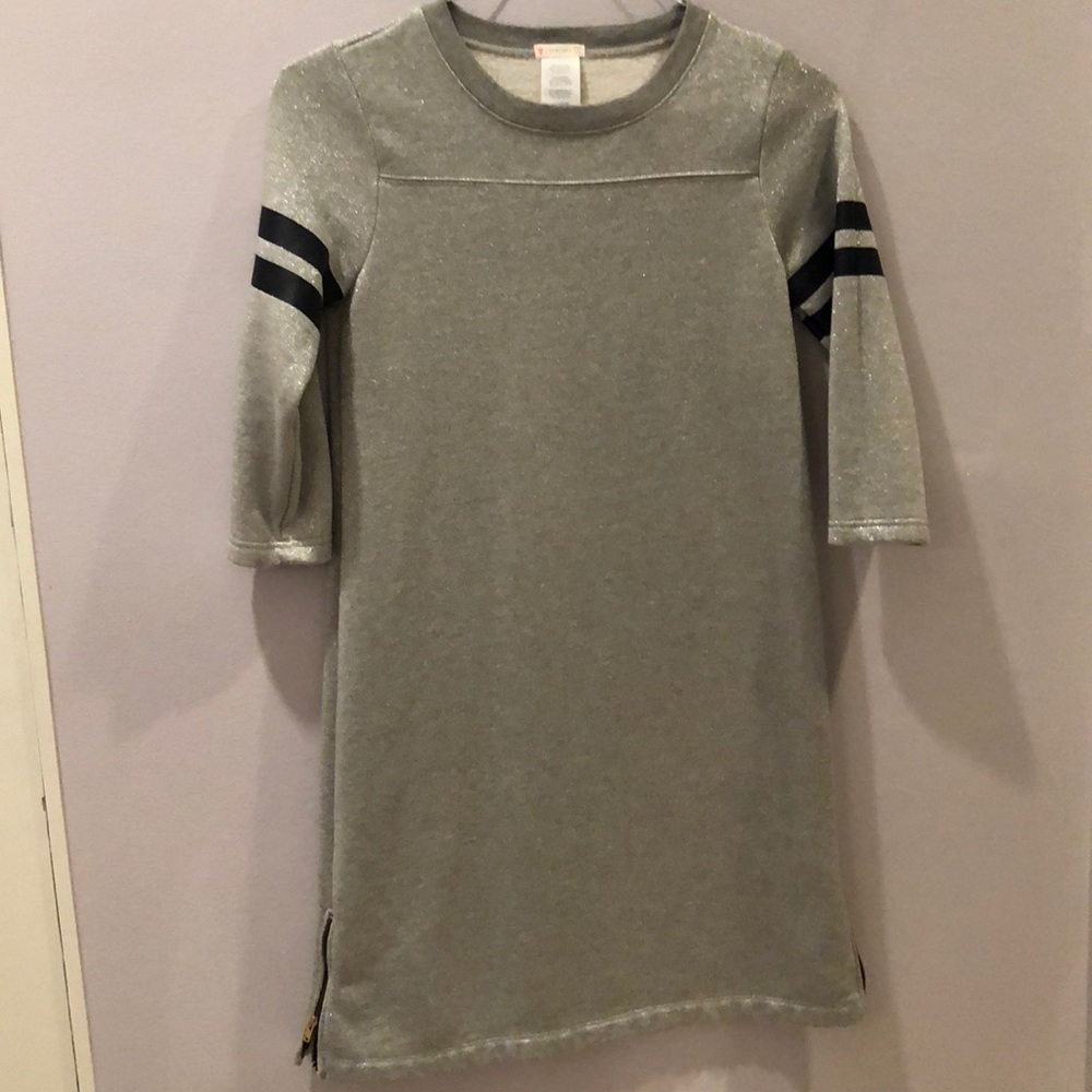 Short glittery baseball dress